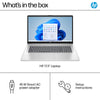 HP 17.3•Silver•7430U•8GB•17.3 inches•LED•1920 x 1080 Full HD•AMD Radeon