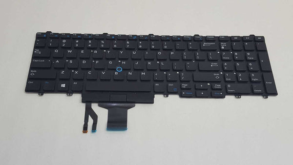 GENUINE Dell N7CXW 15.6 in US Laptop Keyboard for Latitude E5550 / E5570