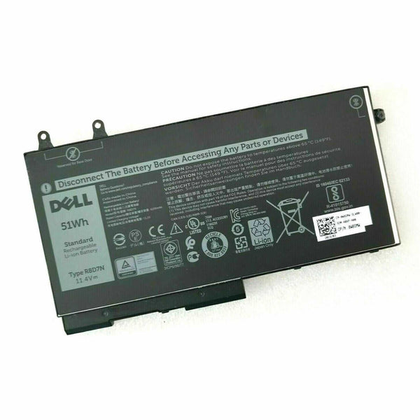 Genuine OEM 51Wh R8D7N Battery Dell Latitude 5400 5410 5500 Precision 3540 3550